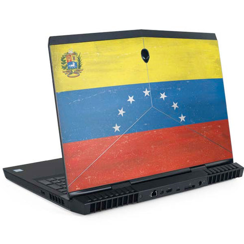 Venezuela Flag Distressed Dell Alienware Skin